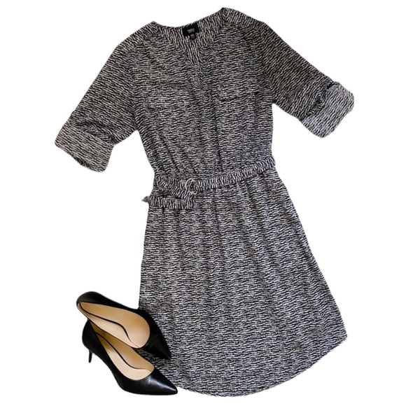 Mossimo black and white shirt dress - Picture 1 of 14